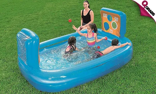 Skill Shot Inflatable Play Pool!